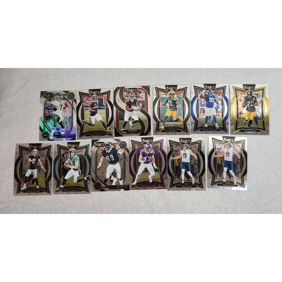 NFL Trading Cards Lot Of 150 Cards Optic, Select, Panini, Totally Certified VG+ - Picture 3 of 7